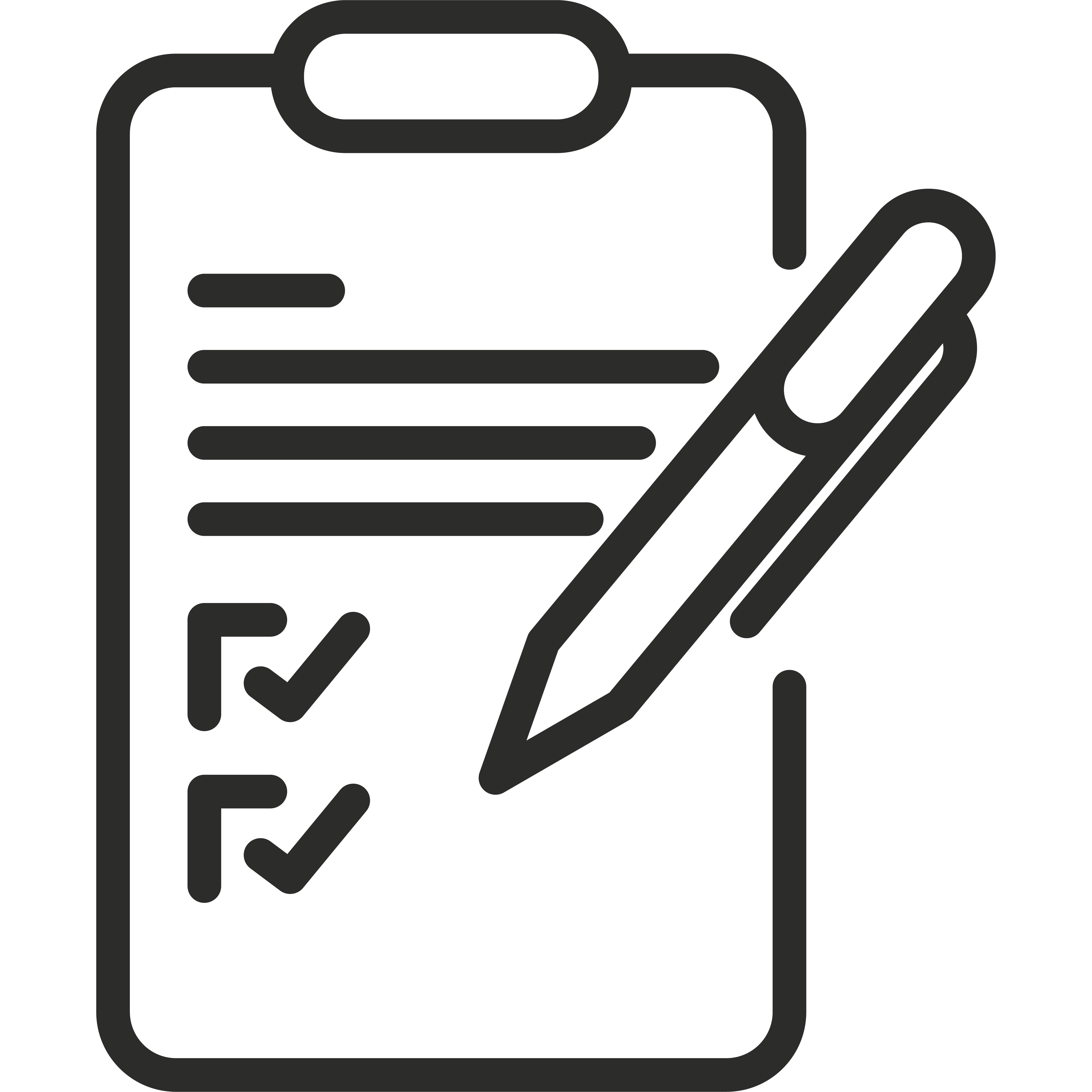 Index - vecteezy a black and white clip board with a pen and check mark 49656427